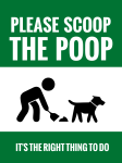 Please Scoop the Poop