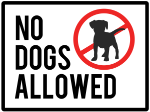 No Dogs Allowed