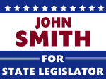 Campaign & Political Yard Sign